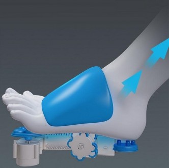 Массажер для ног Benbo BZ-9028 электрический с подогревом и тремя видами массажа. . фото 9