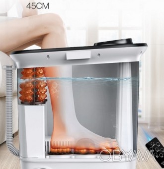 Гидромассажная ванночка для ног с массажем ступней и икр Benbo ZY-968 (3428)
При. . фото 1