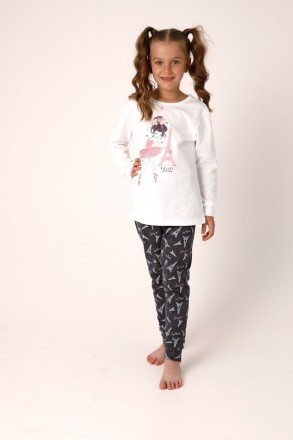 Детская пижама для девочки (домашний костюм). Проихводство Турция 
Детская разме. . фото 3