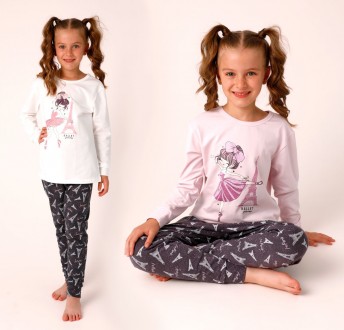 Детская пижама для девочки (домашний костюм). Проихводство Турция 
Детская разме. . фото 2