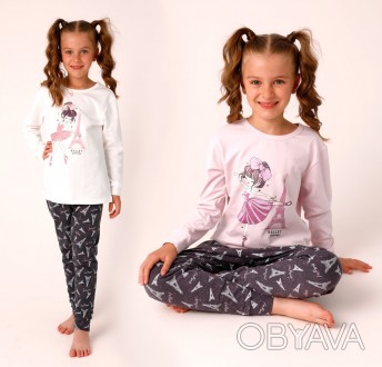 Детская пижама для девочки (домашний костюм). Проихводство Турция 
Детская разме. . фото 1