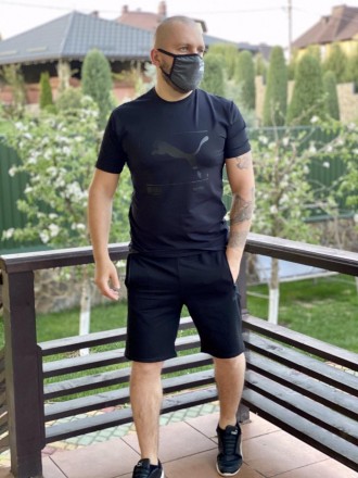 
Набор футболка шорты спортивный мужской
Характеристики:
Материал: турецкая двун. . фото 2