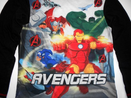 Легкий тонкий джемпер футболка с длинным рукавом Мстители Marvel Avengers
На во. . фото 5