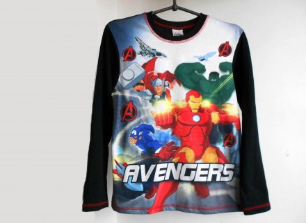 Легкий тонкий джемпер футболка с длинным рукавом Мстители Marvel Avengers
На во. . фото 2