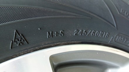 У продажу комплект 4 шт. зимової гуми Cooper 245/60 R18.  Виробництво Англія.  З. . фото 4