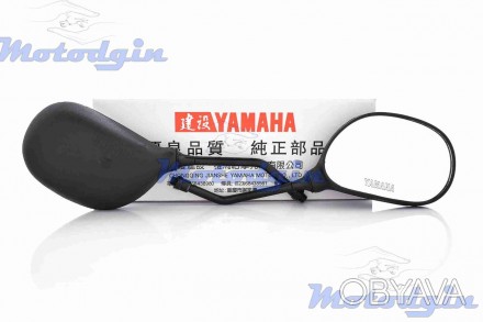 Зеркала Yamaha каплевидные резьба М10 универсальные возможна установка на скутер. . фото 1