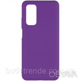 Чехол Silicone Cover Full without Logo (A) для Xiaomi Mi 10T / Mi 10T Pro (Бордо. . фото 1