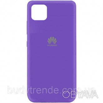 Чехол Silicone Cover My Color Full Protective (A) для Huawei Y5p (Фиолетовый / V. . фото 1