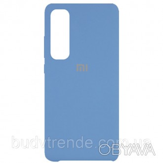 Чехол Silicone Cover (AAA) для Xiaomi Mi Note 10 Lite (Фиолетовый / Grape. . фото 1