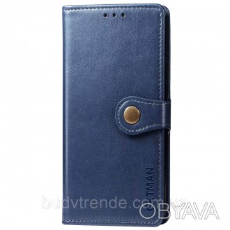 Кожаный чехол книжка GETMAN Gallant (PU) для Xiaomi Mi Note 10 / Note 10 Pro / M. . фото 1