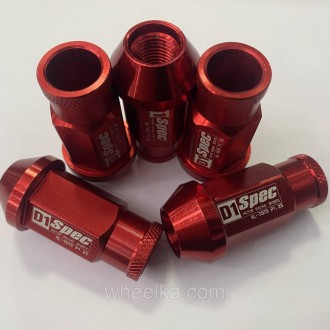 ГАЙКИ КОЛЕСНЫЕ М12Х1,25X50; КРАСНЫЙ, КОНУС/ЛЮФТ, КЛЮЧ 19 (ОТКРЫТЫЕ), КРЕПЕЖ КОЛЕ. Киев. фото 1 ГАЙКИ КОЛЕСНЫЕ М12Х1,25X50; КРАСНЫЙ, КОНУС/ЛЮФТ, КЛЮЧ 19 (ОТКРЫТЫЕ), КРЕПЕЖ КОЛЕ. Киев. фото 1