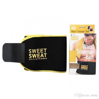 Пояс для похудения универсальный, Sweet Sweat Waist Trimmer Belt (черный/розовый. Киев. фото 1 Пояс для похудения универсальный, Sweet Sweat Waist Trimmer Belt (черный/розовый. Киев. фото 1