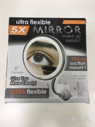 Зеркало Ultra Flexible Mirror поможет решить проблему с нанесением макияжа. Для . . фото 1