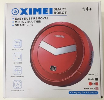Робот пылесос XIMEI 14+ Smart Robot. Київ. фото 1 Робот пылесос XIMEI 14+ Smart Robot. Київ. фото 1