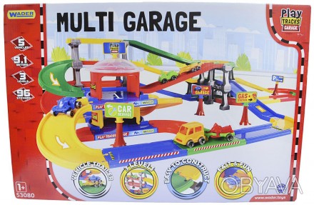 Play Tracks Garage - паркинг с трасою - это фантастическая игрушка, которая апал. . фото 1