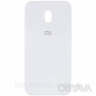 Чехол Silicone Cover Full Protective (AA) для Xiaomi Redmi 8a (Белый / White). . фото 1