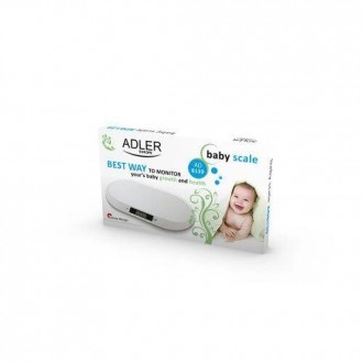 Весы для новорожденных Adler AD 8139В течение первых месяцев жизни важно контрол. . фото 3