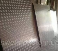 Алюминиевый лист рифленый 4х1250х2500 мм В НАЛИЧИИ на складе с отправкой любым п. . фото 4