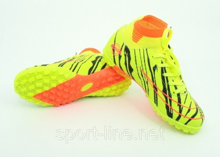  Детские сороконожки обувь для футбола - для игры на искусственных и естественны. . фото 7