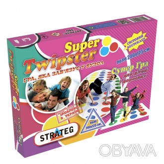 Веселая и красочная игра «Super Twipster» для большой компании (11386, Strateg) . . фото 1
