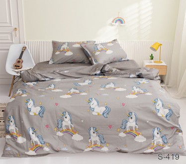 1,5-спальный комплект постельного белья
Пододеяльник на молнии 150x215 см
Просты. . фото 2