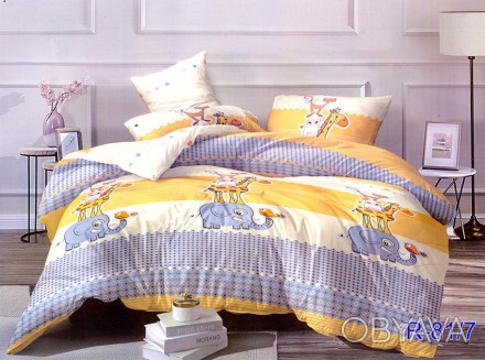 1,5-спальный комплект постельного белья
Пододеяльник 150x215 см
Простыня 150x215. . фото 1