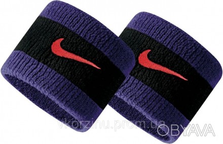 Напульсники Nike SWOOSH WRISTBANDS 2 шт фиолетовые N.000.1565.043.OS
Артикул: N.. . фото 1