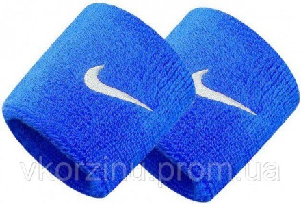 Напульсники Nike SWOOSH WRISTBANDS 2 шт синие N.NN.04.402.OS
Артикул: N.NN.04.40. . фото 2