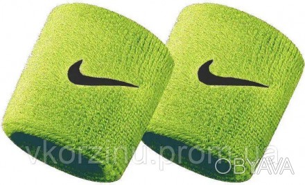 Напульсники Nike SWOOSH WRISTBANDS 2 шт зеленые N.NN.04.710.OS
Артикул: N.NN.04.. . фото 1