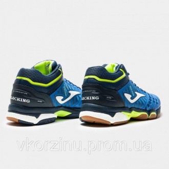 РАЗМЕРЫ В НАЛИЧИИ: [ 41 | 44,5 | 46 ] Кроссовки для волейбола Joma BLOKS синие V. . фото 3