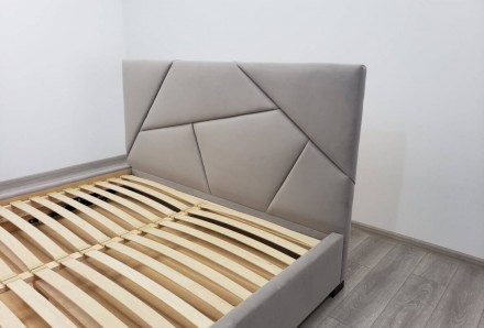 
Стильне односпальне ліжко Ізі з підйомним механізмом 90x190 додасть сучасності . . фото 4