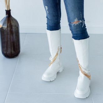 Сапоги женские Fashion Cleo 3317 40 размер 25,5 см Белый. Одесса. фото 1 Сапоги женские Fashion Cleo 3317 40 размер 25,5 см Белый. Одесса. фото 1