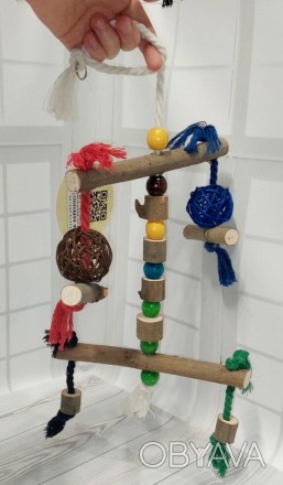 Универсальная игрушка для попугаев, маленьких птиц, крыс, хомяков, декоративных . . фото 1