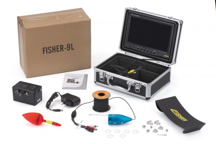 Подводная видеокамера с записью в кейсе Fisher CR110-9L Record кабель 15м , особ. . фото 4