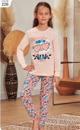 Пижама для девочки Baykar Арт 9145-226
Состав: 95% хлопок 5% эластан
Цвет: 226
Р. . фото 1