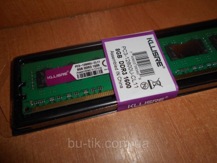 Модуль памяти Kllisre 8 Gb DDR3 для компьютера AMD. Херсон. фото 1 Модуль памяти Kllisre 8 Gb DDR3 для компьютера AMD. Херсон. фото 1
