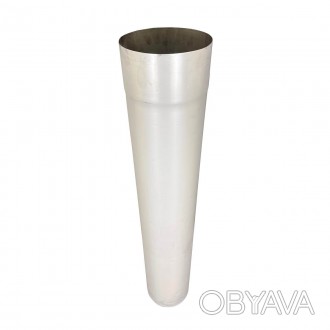 
Труба для дымохода 1 м 100 мм толщина 0,6 мм. Материал – нержавеющая сталь AISI. . фото 1