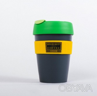 Чашка з кришкою для «кава з собою»KeepCup «KeepCup «RN Green Coffee» 340 мл Кави. . фото 1