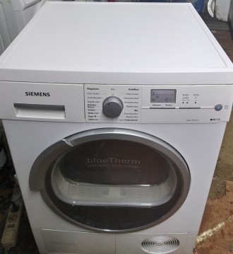 Компрессорная Сушильная машина Сименс Siemens IQ700 WT46W561 7кг А++ тепловой на. Київ. фото 1 Компрессорная Сушильная машина Сименс Siemens IQ700 WT46W561 7кг А++ тепловой на. Київ. фото 1