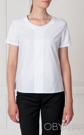 Рубашка женская для администратора, блуза женская белая
Ткань рубашечная 125г/м. . фото 1