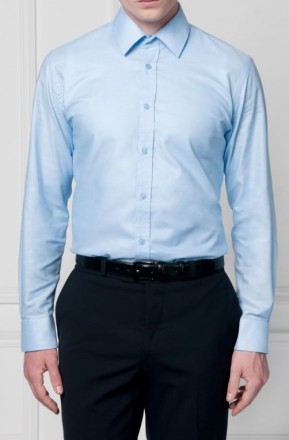 Рубашка мужская с длинным рукавом. Рубашка мужская для сферы обслуживания.
Ткан. . фото 3