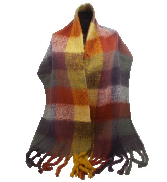 Очень теплый шарф с кистями
Очень мягкий и приятный на ощупь
Размеры с кистями 2. . фото 2