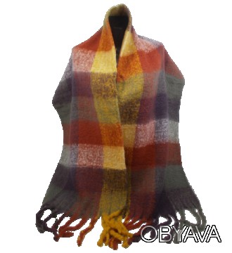 Очень теплый шарф с кистями
Очень мягкий и приятный на ощупь
Размеры с кистями 2. . фото 1