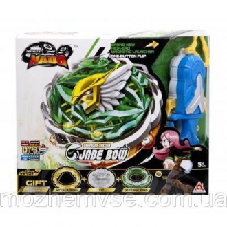 Волчок AULDEY Infinity Nado V серия Advanced Jade Bow Нефритовый Лук (YW634403). Лозовая. фото 1 Волчок AULDEY Infinity Nado V серия Advanced Jade Bow Нефритовый Лук (YW634403). Лозовая. фото 1