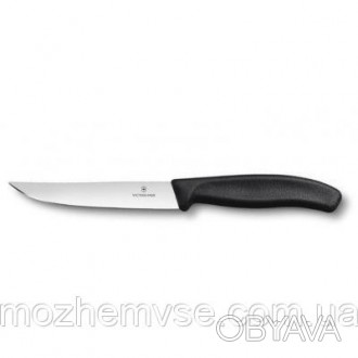 Кухонный нож Victorinox SwissClassic для стейка 12 см, черный (6.7903.12)