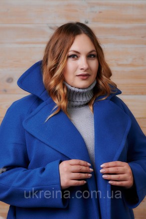 Хитовое пальто 2020! Модель с крупным воротником, рукав-реглан, с карманами. Пал. . фото 3
