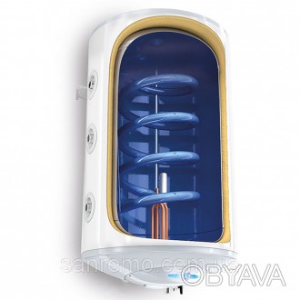 Комбинированный водонагреватель Tesy Bilight 120 л, мокрый ТЭН 2,0 кВт (GCVSL120. . фото 1