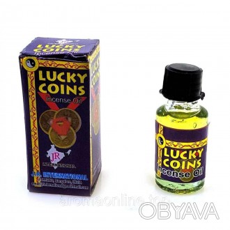 Ароматическое масло "Lucky coin" (8 мл)(Индия)
 
. . фото 1