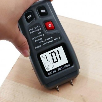 Вимірювач вологості деревини MT10 - це портативний цифровий вимірювач вологості . . фото 2