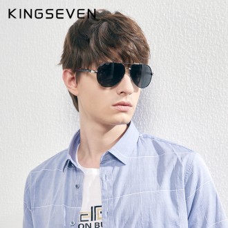 Оригінальні, поляризаційні, сонцезахисні окуляри KINGSEVEN K725 мають стильний д. . фото 9